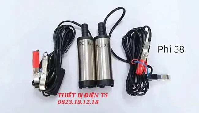 Bơm dầu thả chìm đường kính 38mm