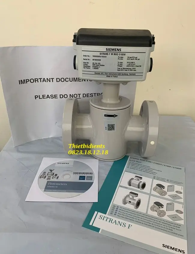 Đồng hồ đo nước điện tử Siemens MAG 3100 