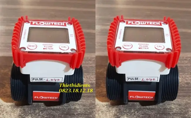 Đồng hồ đo nước sạch Flowtech điện tử