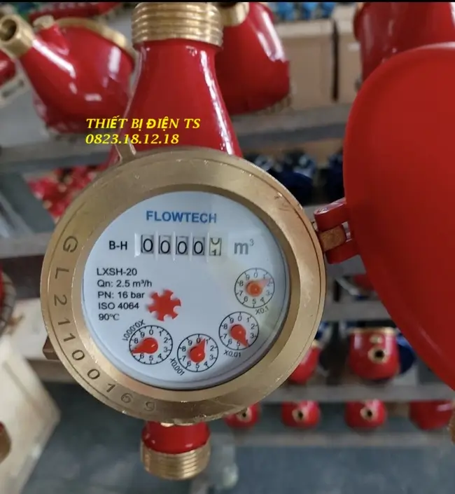 Đồng hồ đo nước Flowtech 4 Đồng hồ đo nước sạch Flowtech