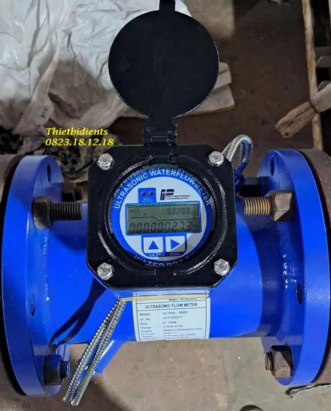 Đồng hồ đo nước siêu âm dùng cho hệ thống công nghiệp