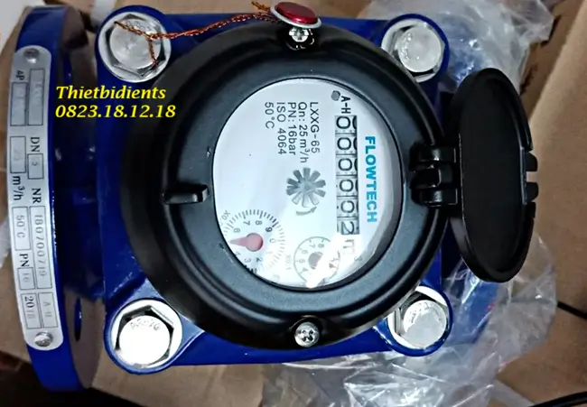 Đồng hồ đo nước thải Flowtech dạng cơ