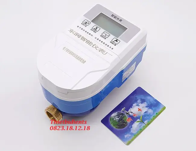 Đồng hồ nước thông minh thẻ IC