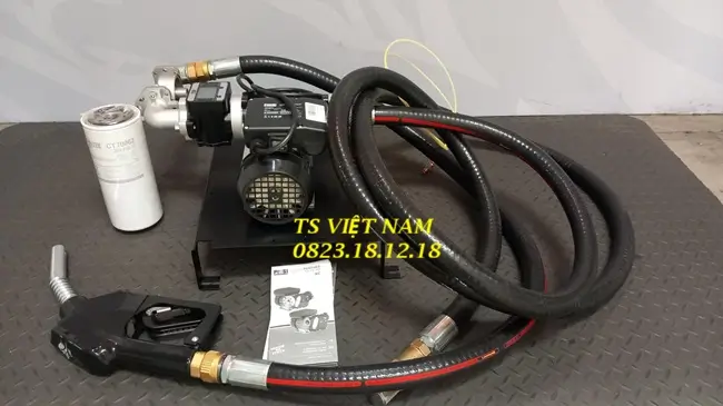 Máy bơm xăng dầu 24V 3 Máy bơm xăng dầu 24V mini di động