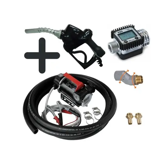 Máy bơm xăng dầu 24V 1 Máy bơm xăng dầu 24V