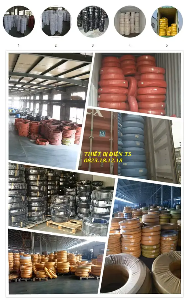 Ống cao su dẫn xăng dầu 7 Ống cao su dẫn xăng dầu màu sắc