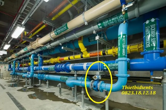 Đồng hồ đo nước điện tử Hansung 6 Ứng dụng thực tế của đồng hồ đo nước điện tử Hansung