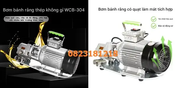 Bộ bơm xăng dầu 380V