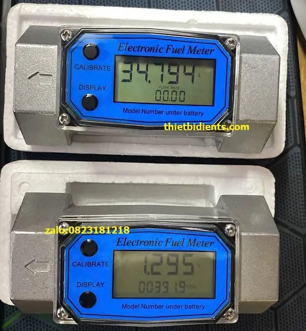 Đồng hồ đo xăng dầu tuabin tại TP HCM