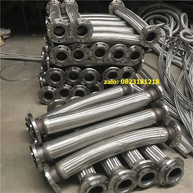 Gia công khớp nối mềm inox theo yêu cầu 