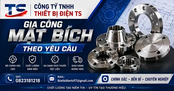 Gia công mặt bích theo yêu cầu 2 Gia công mặt bích theo yêu cầu