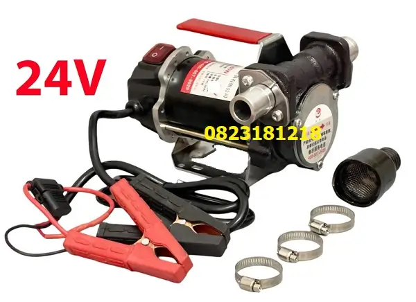 Máy bơm xăng dầu 24V