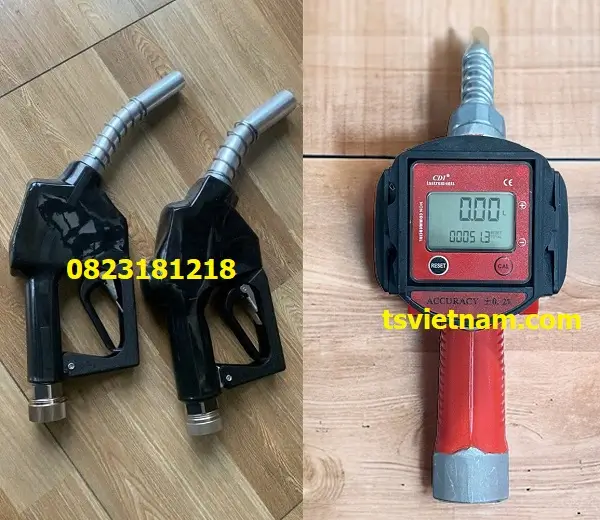 Phân loại cò bơm xăng dầu cơ và cò bơm điện tử