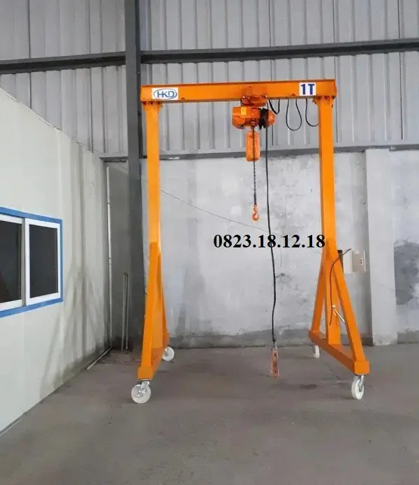 Cấu tạo cổng trục chữ A