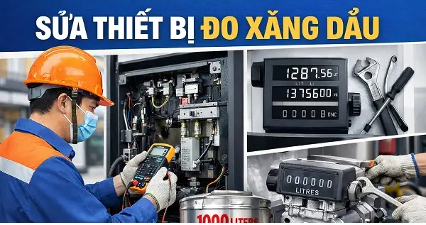 Sửa thiết bị đo xăng dầu