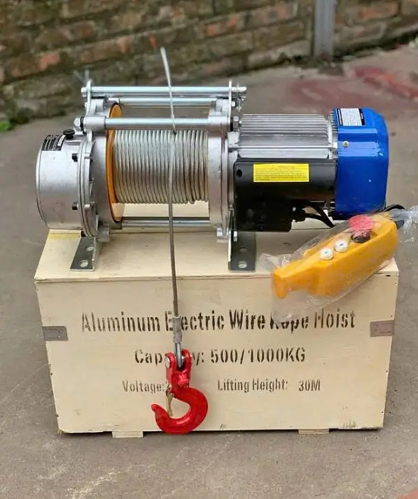 Tời treo chạy điện