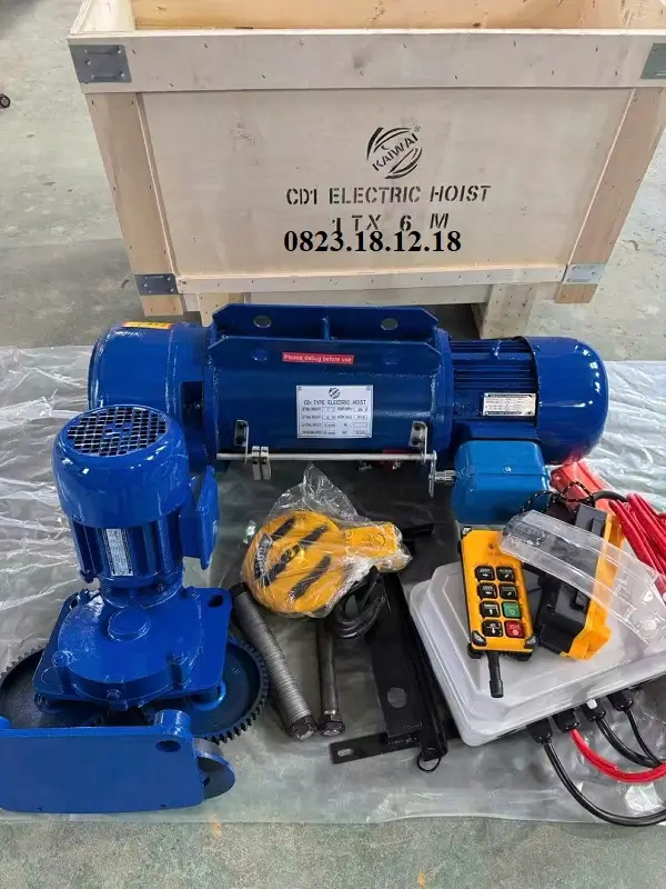 Ứng dụng tời kéo mặt đất