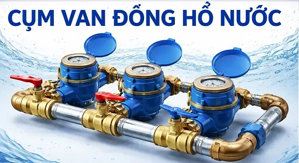 Cụm van đồng hồ nước