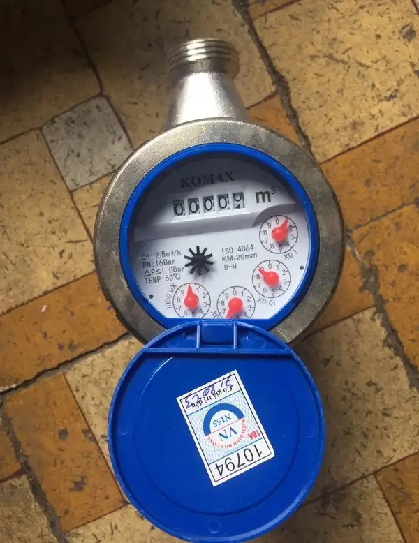 Đồng hồ đo nước giếng khoan là gì