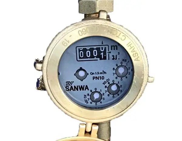 Xem đồng hồ nước 4 số