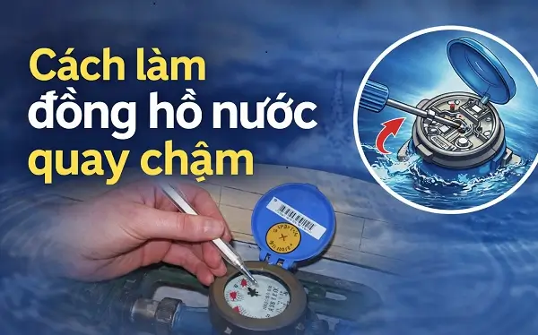 Cách làm đông hồ nước quay chậm