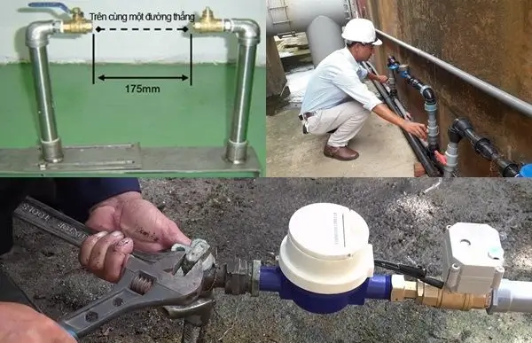 Quy trình lắp đặt đồng hồ nước đúng cách