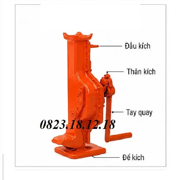 Kích Quay Tay 20 Tấn 4 cấu tạo kích quay tay 20 tấn