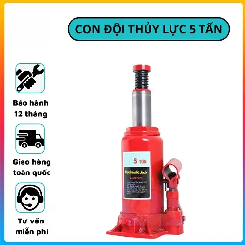 Con Đội Thủy Lực 5 Tấn 1 Con đội thủy lực 5 tấn