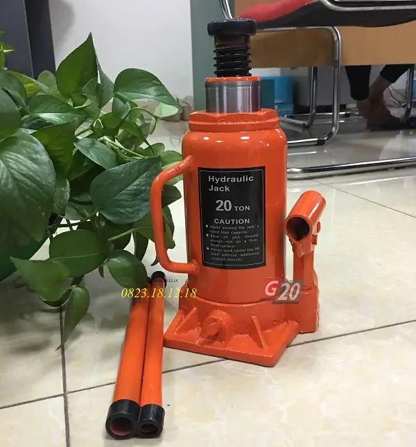 con đội thủy lực 20 tấn dạng chai 