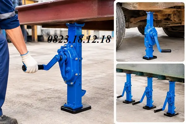 Kích Quay Tay 3 Tấn 8 Kinh nghiệm chọn mua kích quay tay 3 tấn