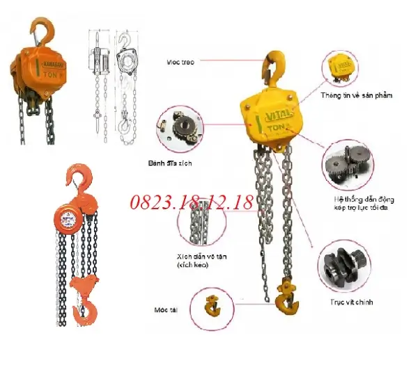 Thiết Bị Nâng Hạ Là Gì? 14 Pa lăng xích