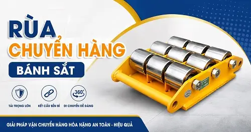 Rùa Chuyển Hàng Bánh Sắt 1 Rùa chueyern hàng bánh sắt
