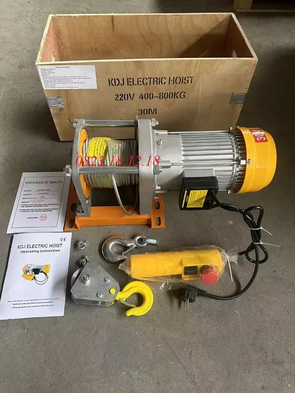 Hướng Dẫn Chọn Tời Điện An Toàn 9 Tời điện là gì
