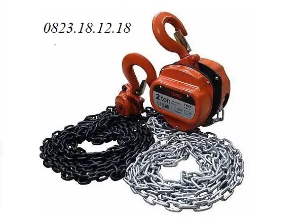 Nên chọn pa lăng xích hay pa lăng điện 7 Uu điểm của pa lăng xích