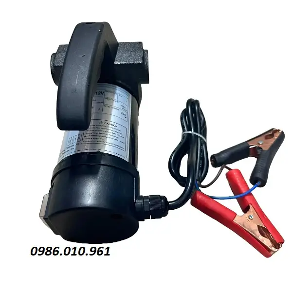 Bộ kit bơm dầu Diesel 12V cho xe bồn 15 Bơm dầu diesel 12v