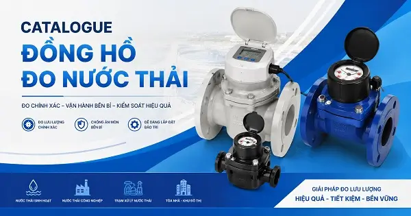Catalogue đồng hồ đo nước thải 40 Catalogue đồng hồ đo nước thải