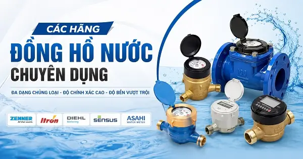Các hãng đồng hồ nước chuyên dụng 43 Các hãng đồng hồ nước chuyên dụng