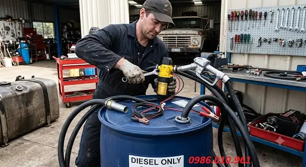 Cách Lắp Bộ Kit Bơm Dầu Diesel 12 Chuẩn bị trước khi lắp đặt bộ kit bơm dầu diesel