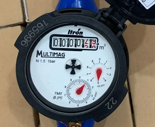 Cách Đọc Chỉ Số Đồng Hồ Nước Sinh Hoạt Cho Hộ Gia Đình 11 Đọc chỉ số màu đỏ trên đồng hồ nước