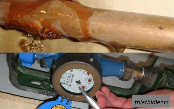Làm gì khí đồng hồ đo nước chạy sai