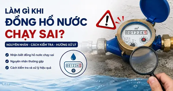 Làm Gì Khi Đồng Hồ Nước Chạy Sai? 46 Làm gì khi đồng hồ nước chạy sai?