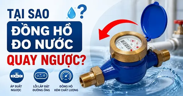 Tại Sao Đồng Hồ Đo Nước Quay Ngược? 27 Tại sao đồng hồ đo nước quay ngược