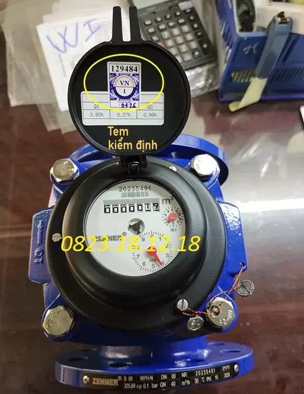 Tem kiểm định đồng hồ đo nước là gì?
