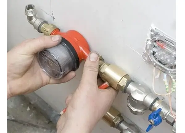 Vai trò của cụm đồng hồ nước và van một chiều