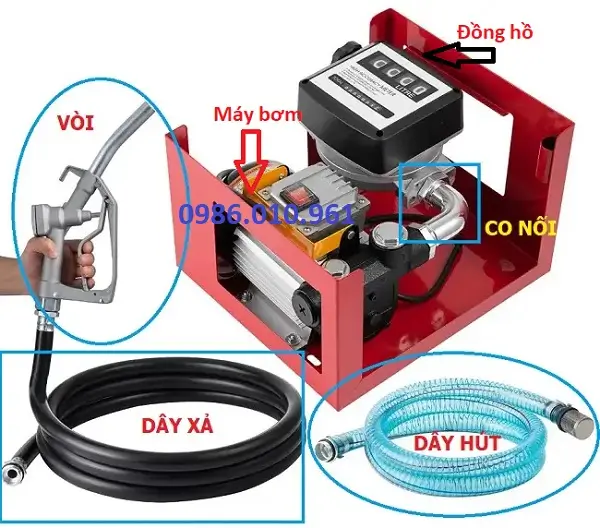 Cấu tạo của bộ kit bơm xăng dầu