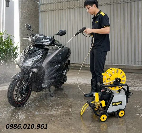 Ứng dụng của máy rửa xe áp lực cao 2500W