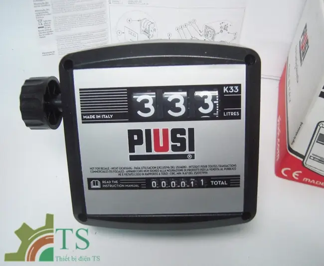 Các loại đồng hồ đo lưu lượng xăng dầu Piusi 9 Đồng hồ đo lưu lượng Piusi K33