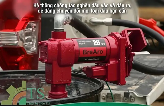 Máy bơm phòng nổ hút xăng