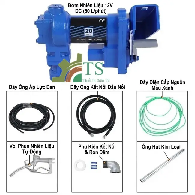 Bảng giá bộ bơm xăng phòng nổ 5 Thiết bị và phụ kiện bộ bơm xăng dầu chống nổ