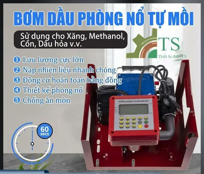 Máy bơm xăng phòng nổ là gì? 13 Trọn bộ máy bơm xăng phòng nổ EX